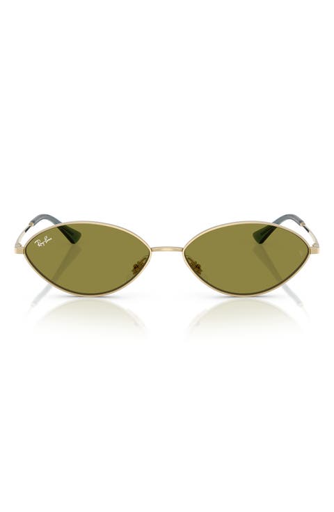 59mm Oval Sunglasses