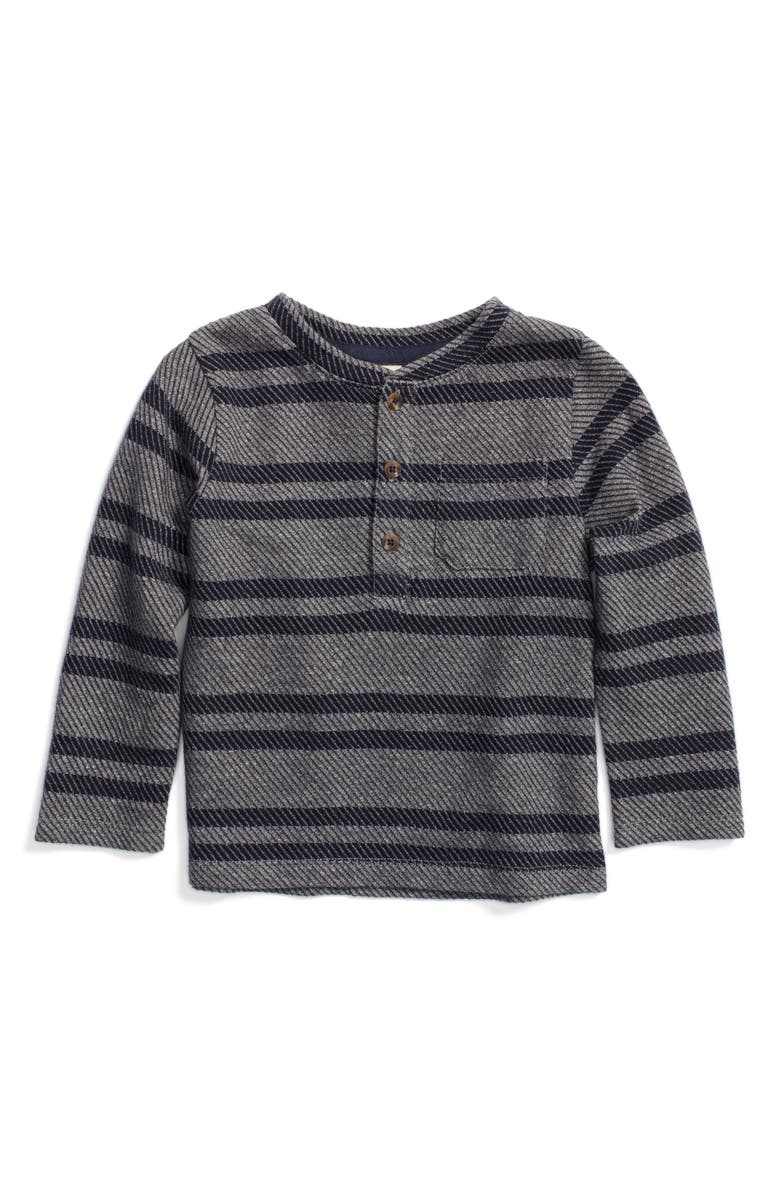Tucker + Tate Twill Stripe Henley T-Shirt, Main, color,