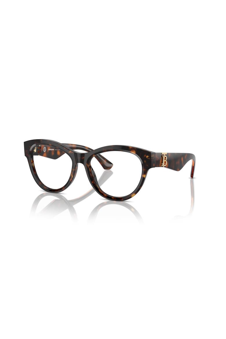 51mm Round optical glasses, Main, color, Brown