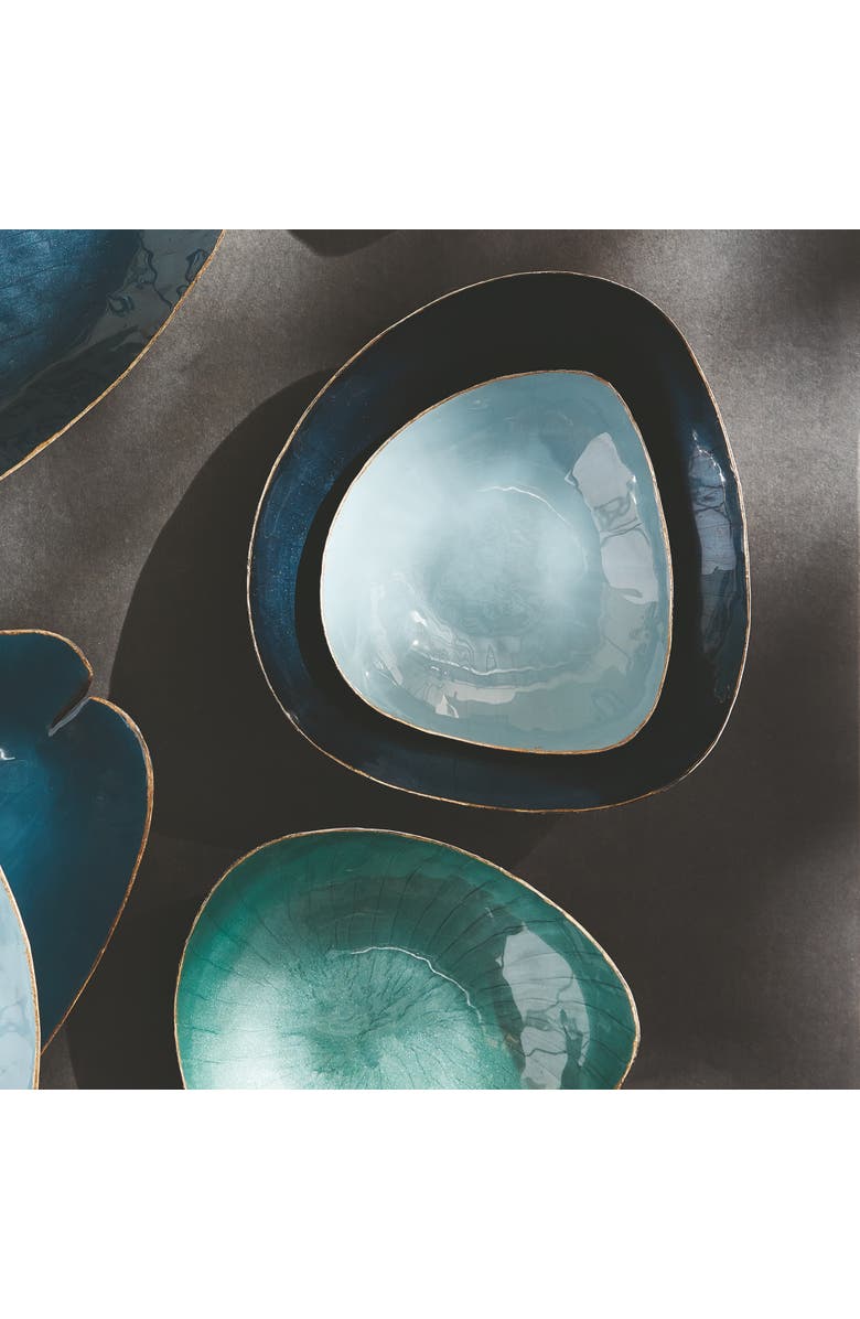 Napa Home & Garden Camryn Decorative Bowls Set of 3, Alternate, color, Green