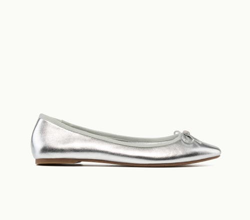Shop Grace Footwear Lily Slip On In Silver