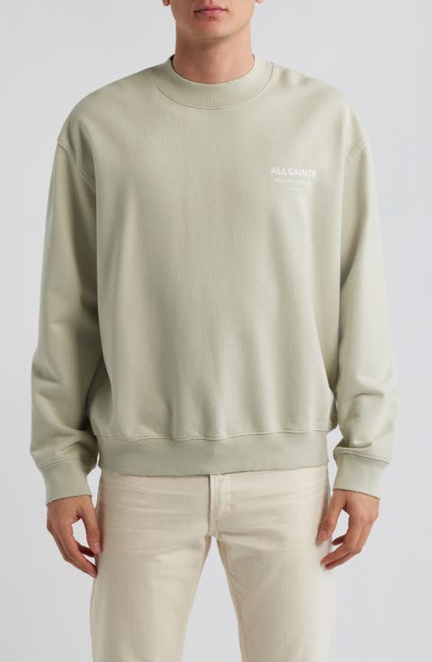 Dreamer Oversize Cotton Fleece Crewneck Sweatshirt