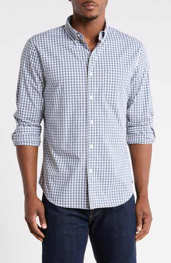 Plaid Poplin Long Sleeve Shirt