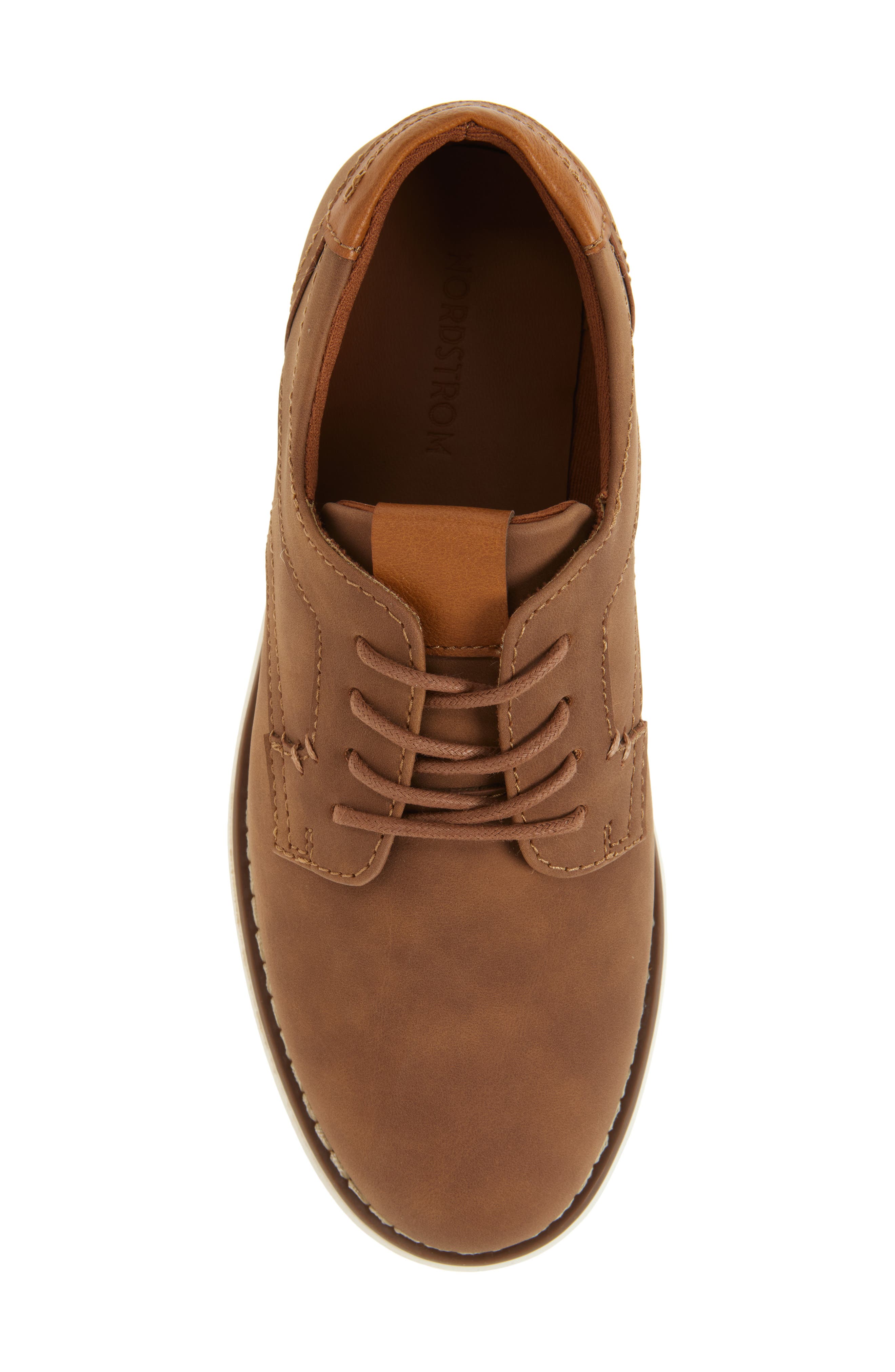 Nordstrom Kids' Denny Derby, Alternate, color, Brown