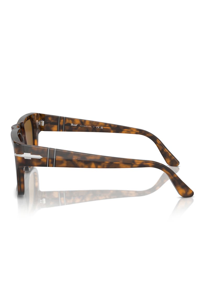 57mm Round Sunglasses, Alternate, color, BROWN HAVANA
