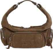 MARGESHERWOOD City Mini Suede Hobo Bag