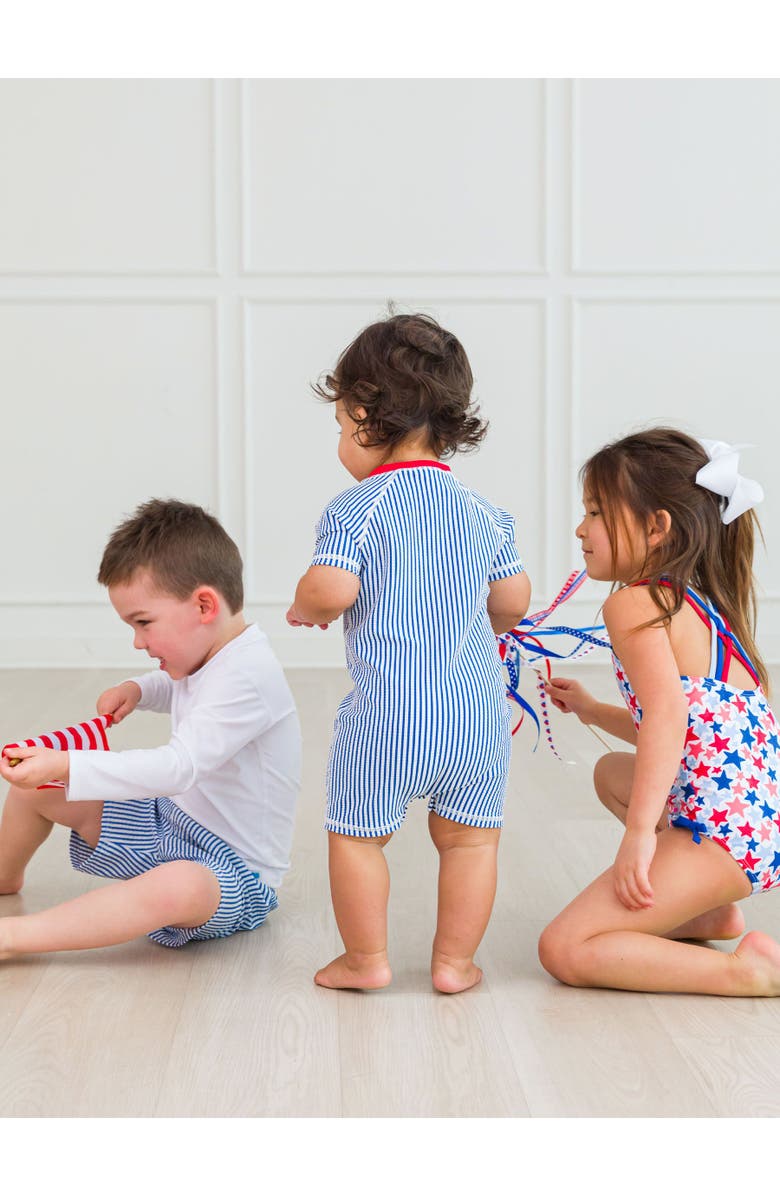 RuggedButts Boys UPF50+ Swim Trunks, Alternate, color,