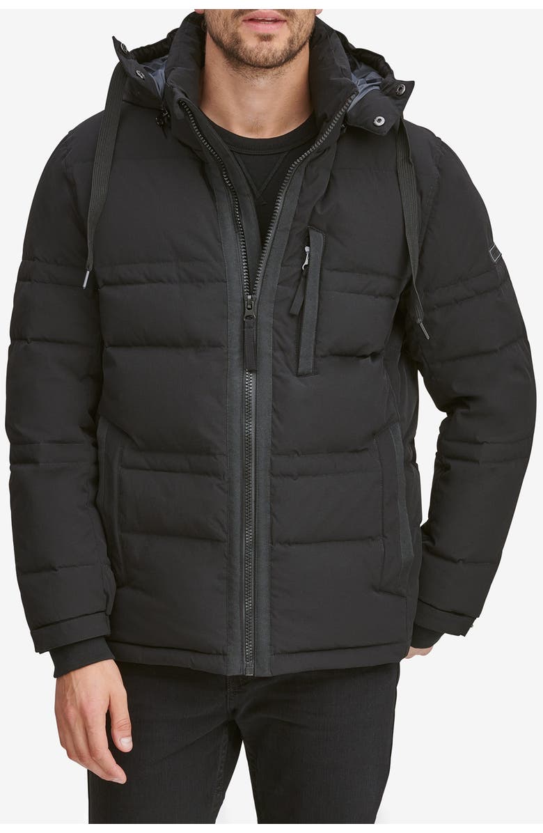Andrew Marc Huxley Removable Hood Jacket, Alternate, color, 