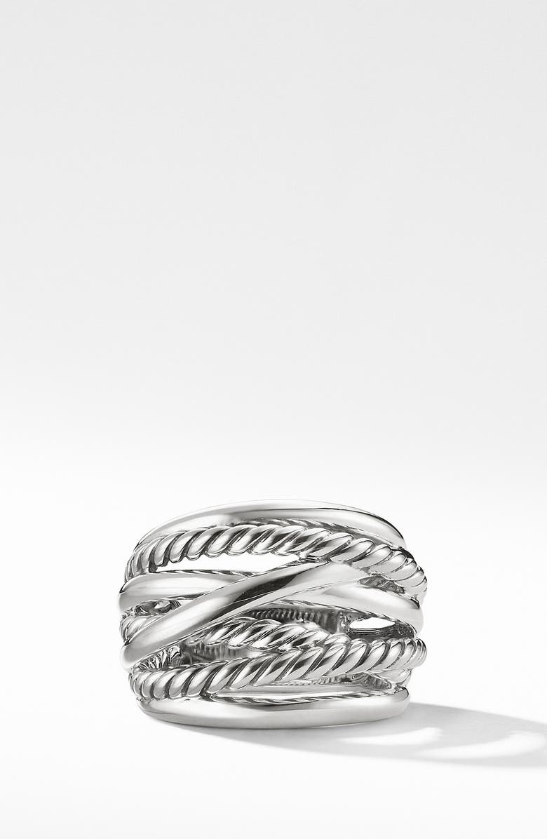 David Yurman Crossover Wide Ring, Main, color,