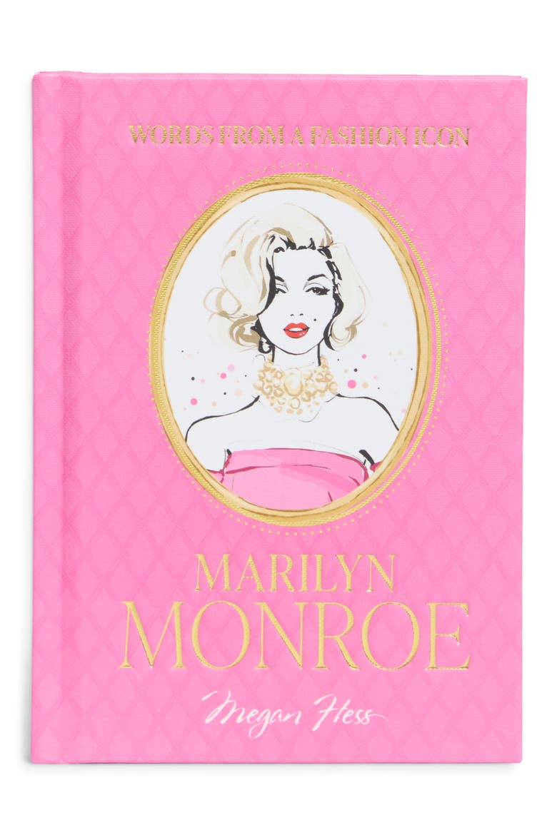 Marilyn Monroe: Words from a Fashion Icon Book, Main, color, MULTI