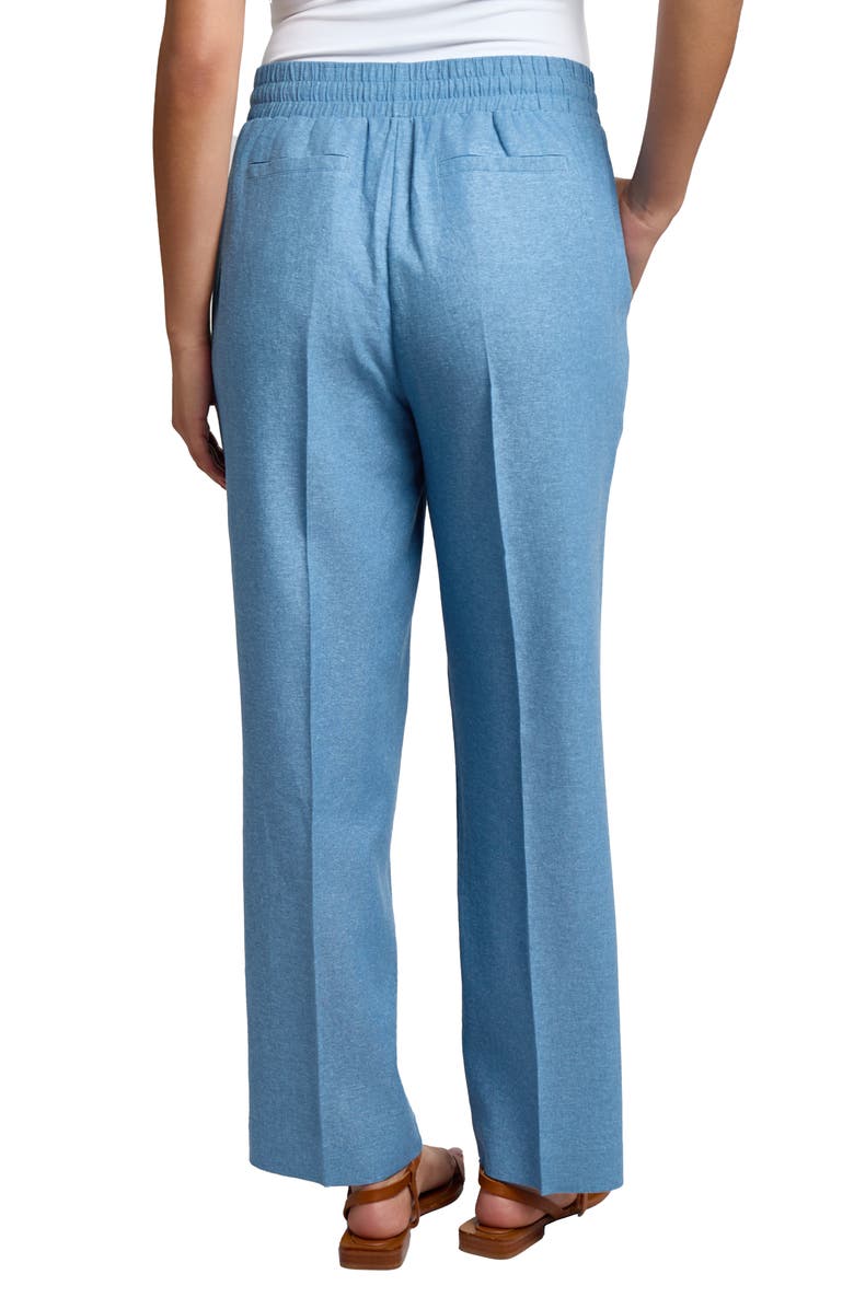 Jones New York Linen Blend Drawstring Pants, Alternate, color, 