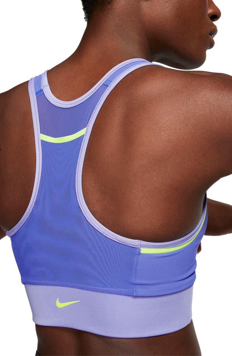 Nike Swoosh Padded Pocket Sports Bra, Alternate, color,