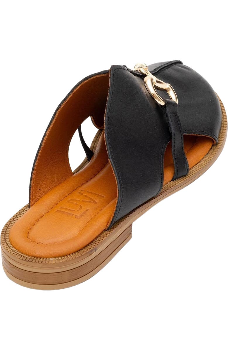 Forever & Always Shoes Favor Leather Mules, Alternate, color, Black Leather