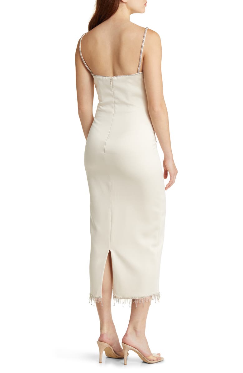 HOUSE OF CB Rhinestone Straps Gown, Alternate, color, 