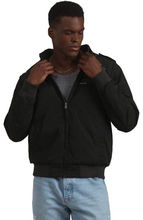 Members Only Heavy Iconic Racer Quilted Lining Jacket In Animal Print