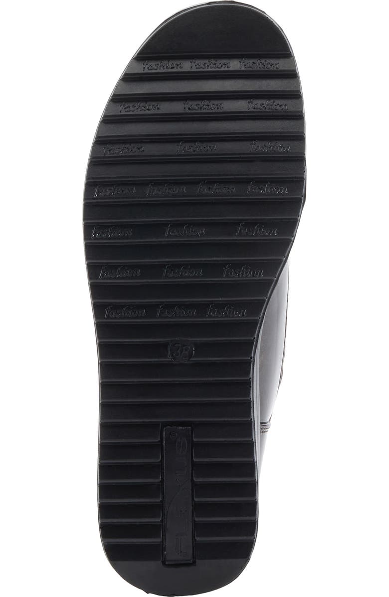 Flexus by Spring Step Daffo Waterproof Faux Shearling Lined Boot, Alternate, color, Brown