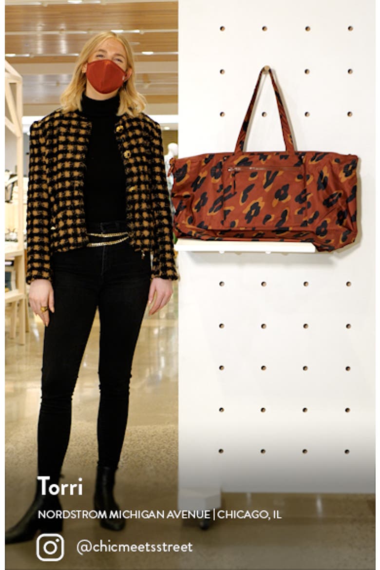The Resourced Painted Leopard Weekend Bag video