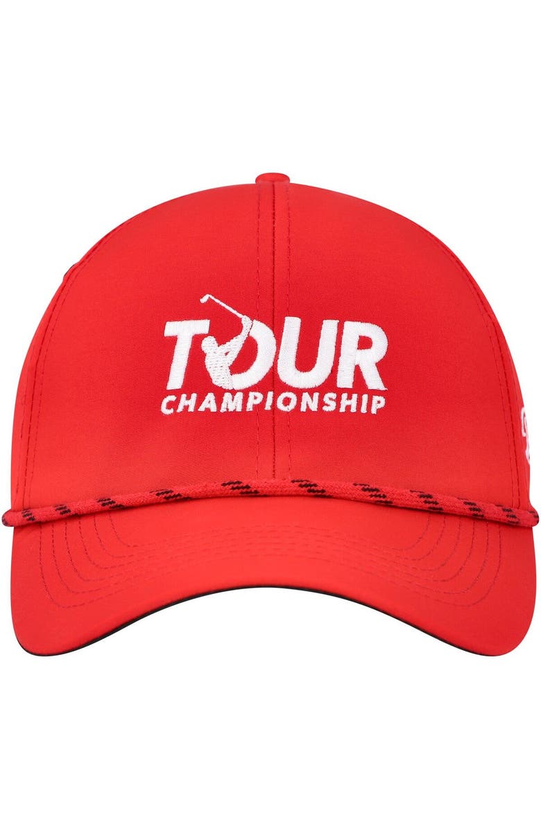 BARSTOOL GOLF Men's Barstool Golf Red TOUR Championship Retro Adjustable Hat, Alternate, color, Red