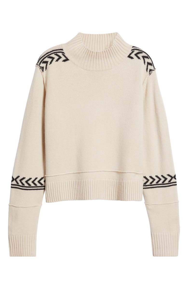 Pendleton Merino Wool Mock Neck Sweater, Main, color, 