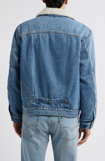 Levi's® Type I Lined Denim Trucker Jacket with Faux