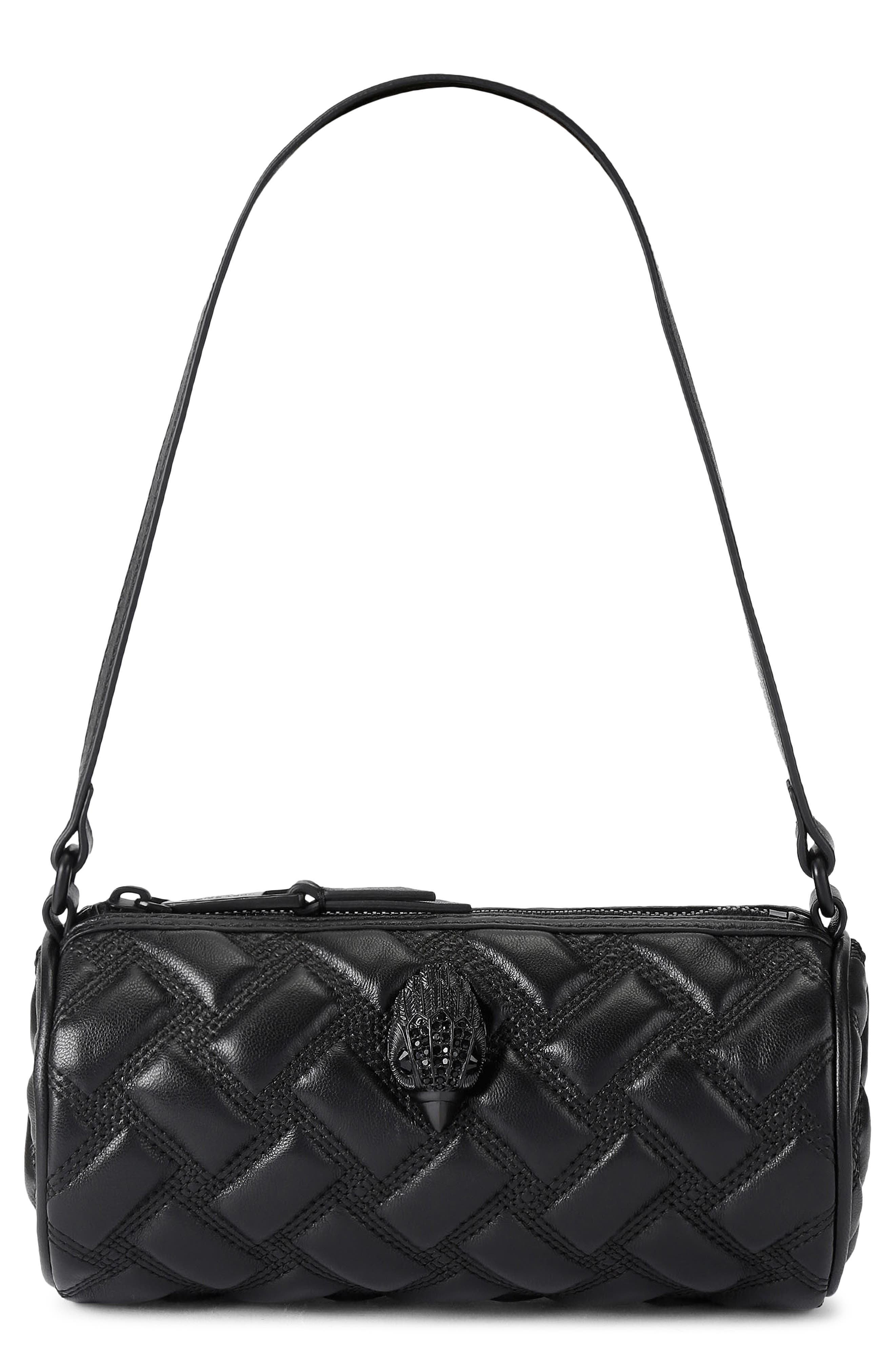Kurt Geiger London Small Kensington Barrel Bag, Main, color, Black