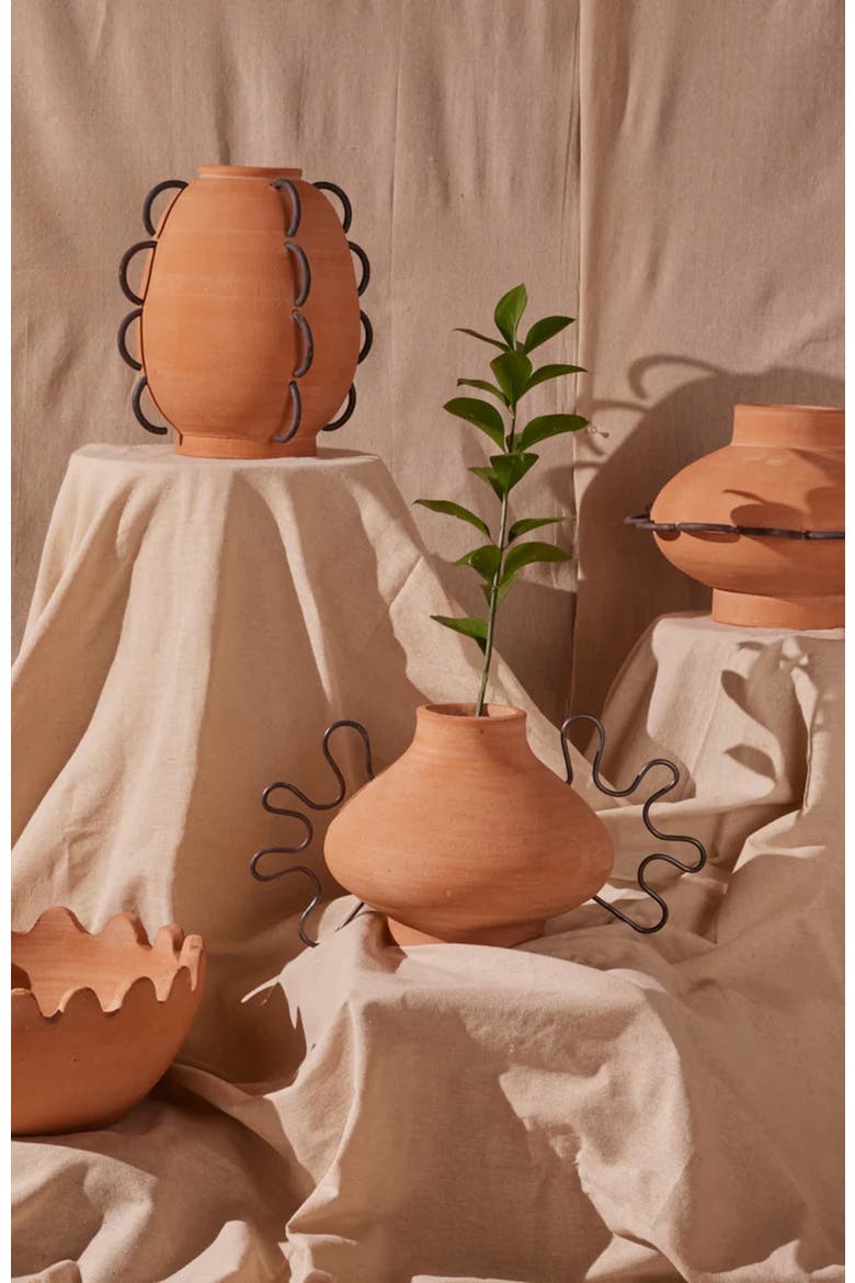 Ines Terracotta Vessel, Alternate, color, Terracotta