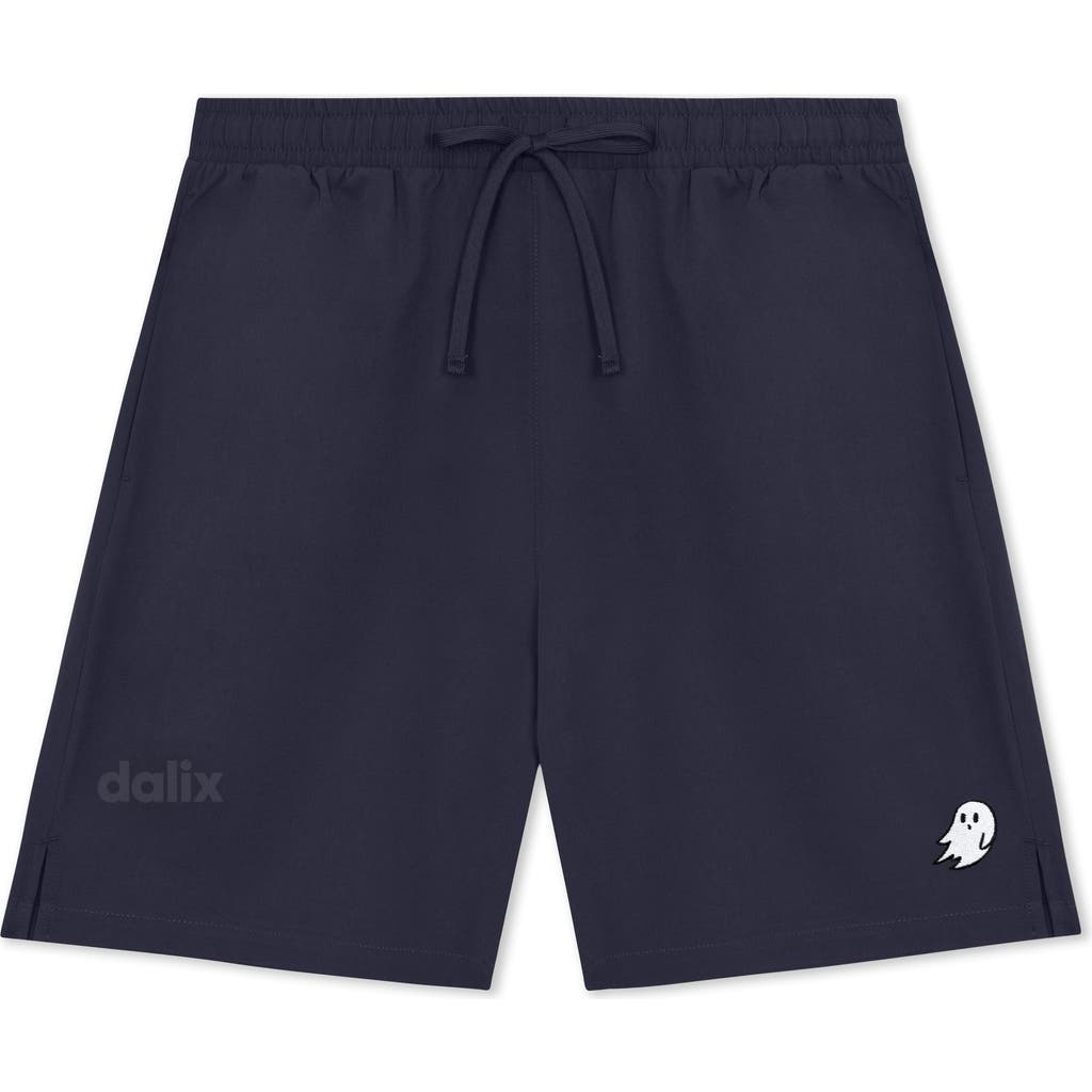 Dalix Mens Ghost Midweight Active Short In Blue