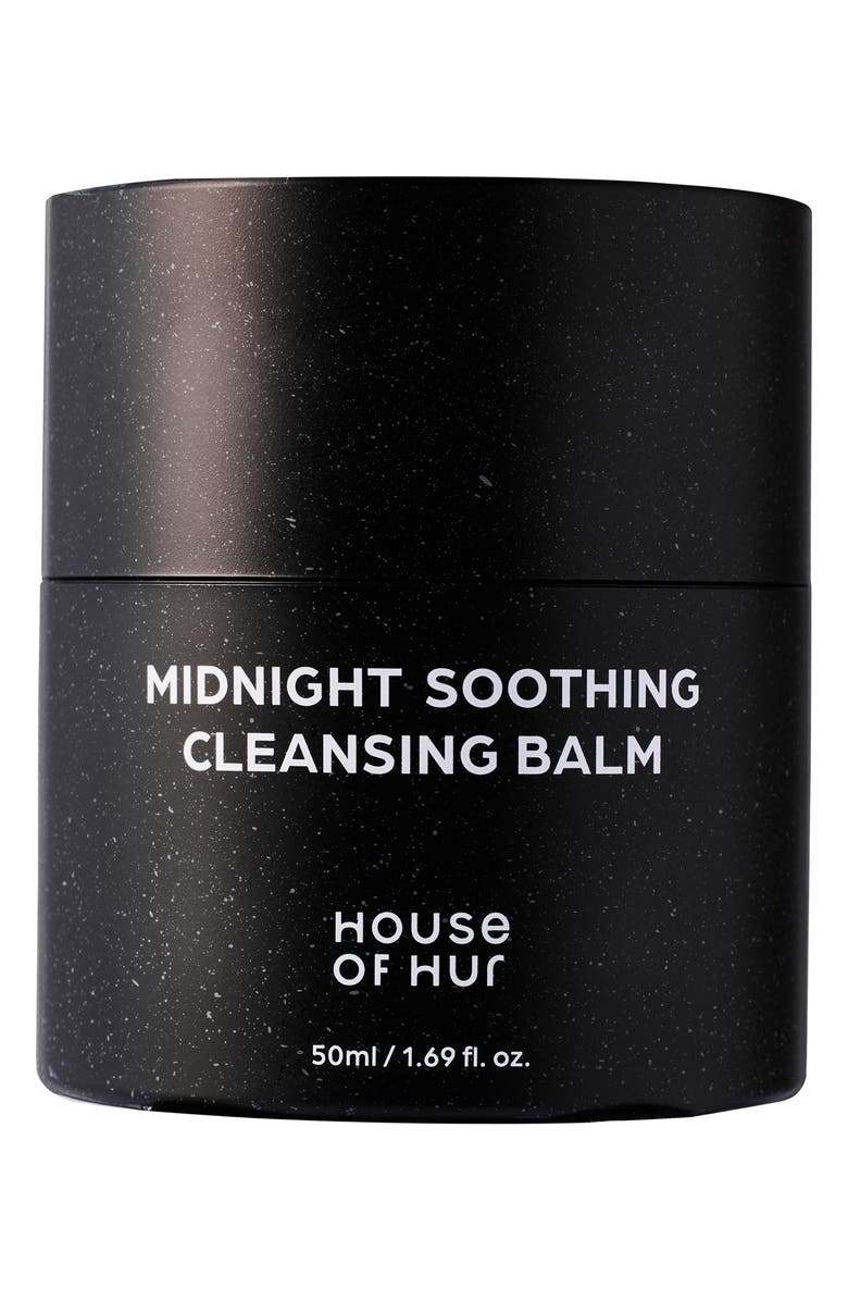 House of Hur Midnight Soothing Cleansing Balm, Main, color, Black