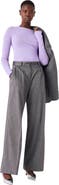 maje Rhinestone suit trousers