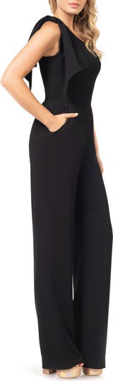 関税・送料込み!【国内発送】DVF Talia one-shoulder jumpsuit Dress the Population Tiffany One-Shoulder Jumpsuit | Nordstrom