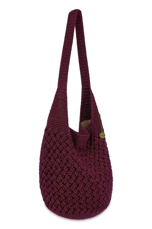 The Sak 120 Hobo Bag In Burgundy