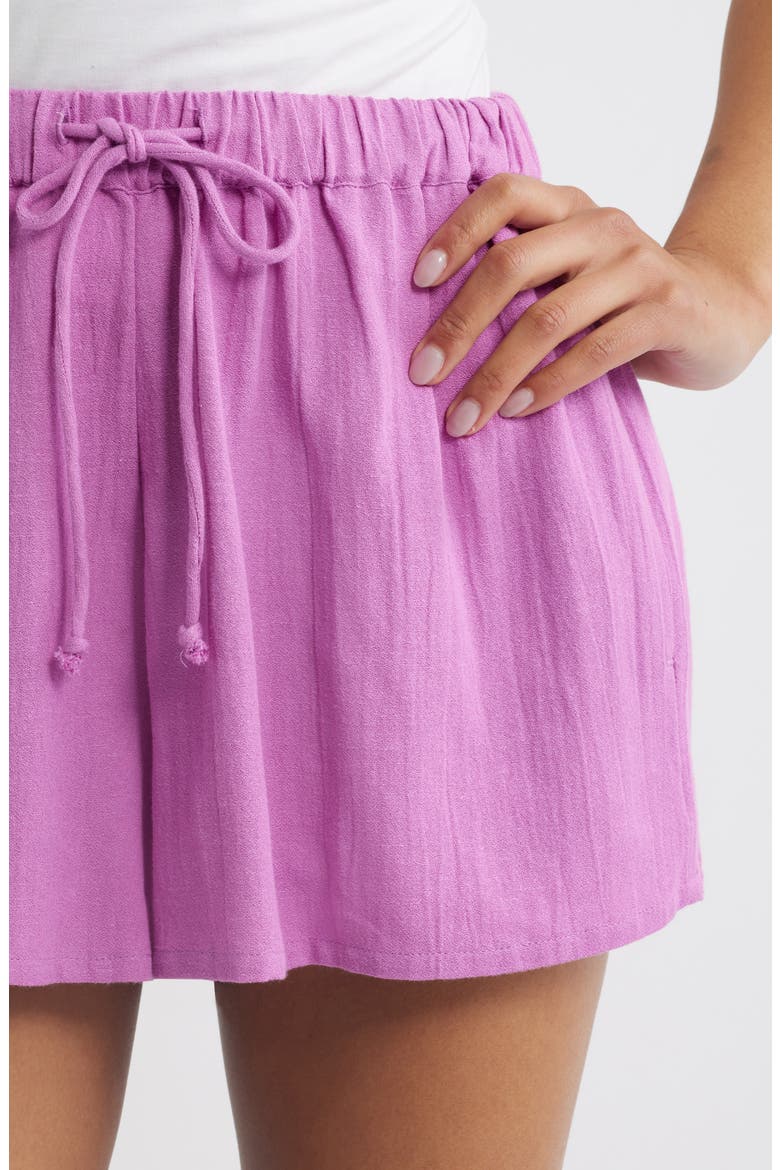 Premium Surf Holiday Shorts, Alternate, color, PURPLE PINK