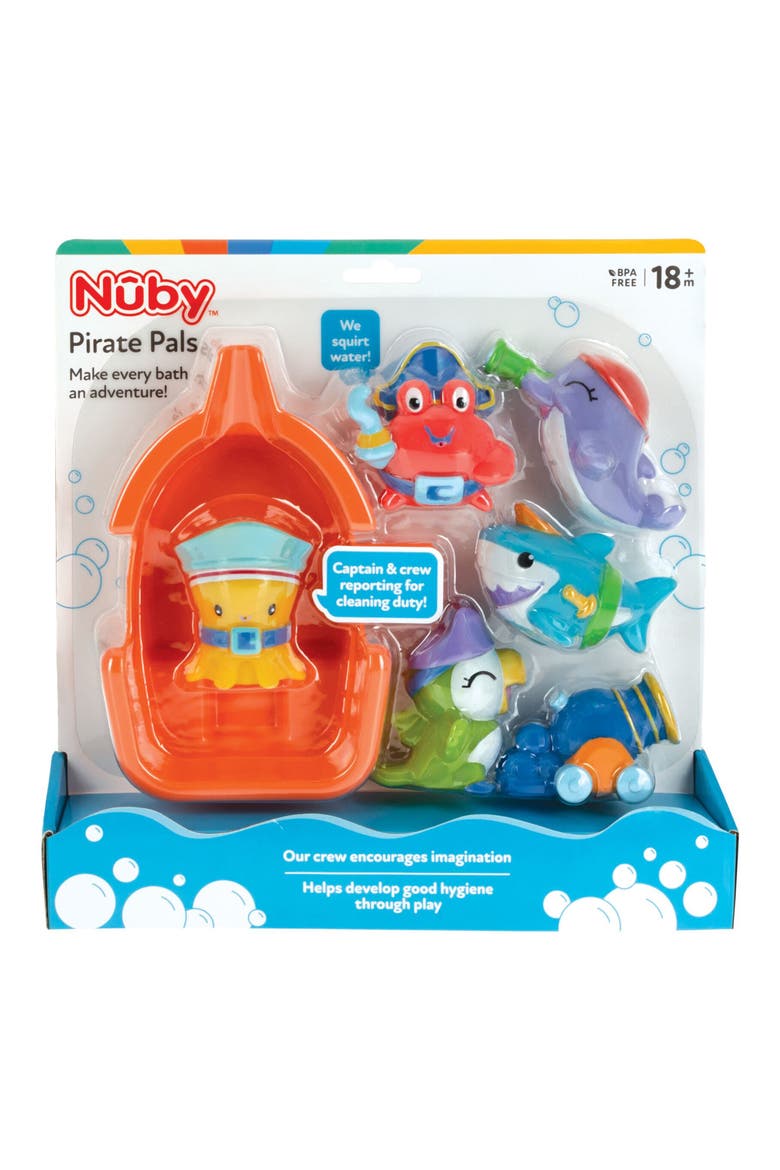 Pirate Pal Bath Toys, Alternate, color, MULTI