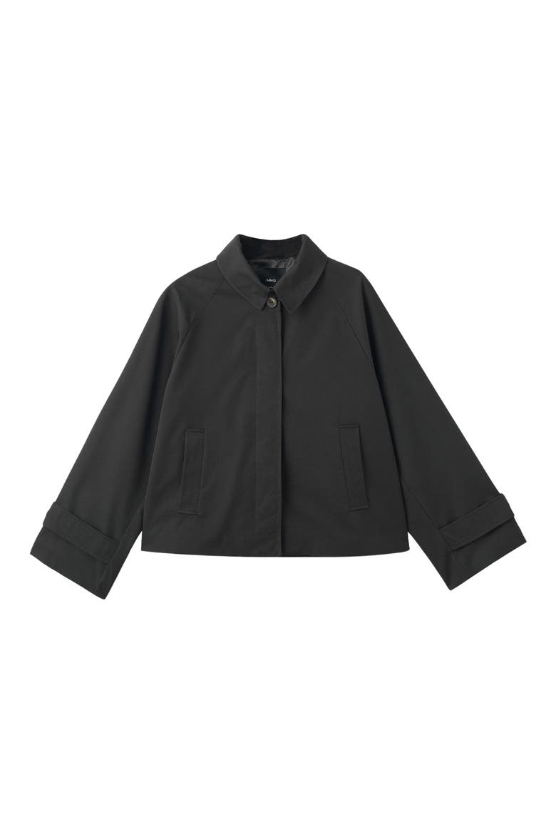 Newlipa Cotton Blend Jacket, Alternate, color, BLACK