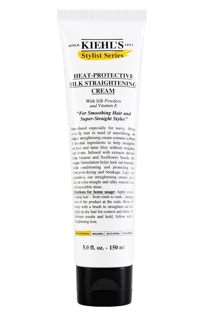 Kiehl's Since 1851 Heat-Protective Silk Straightening Cream, Main, color, 