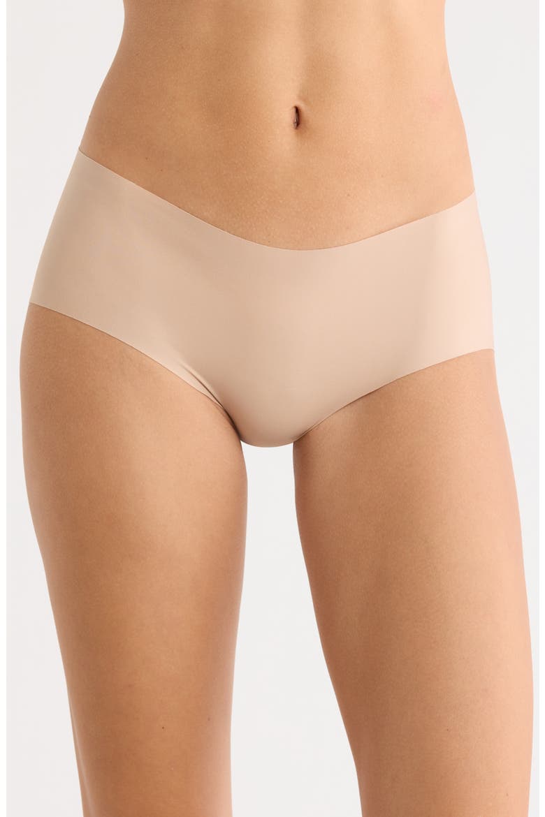 Pack of 3 Invisible Edge Hipster Briefs, Alternate, color, BLACK- TAN MULTI