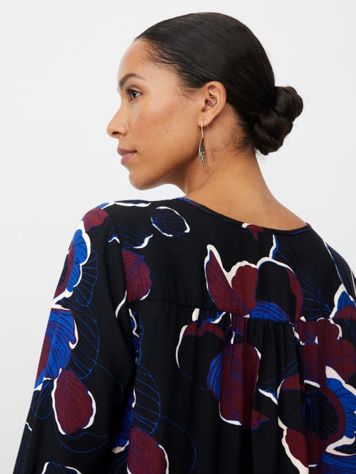 Masai Copenhagen Belsanu Round Neck Long Sleeve Blouse In Black