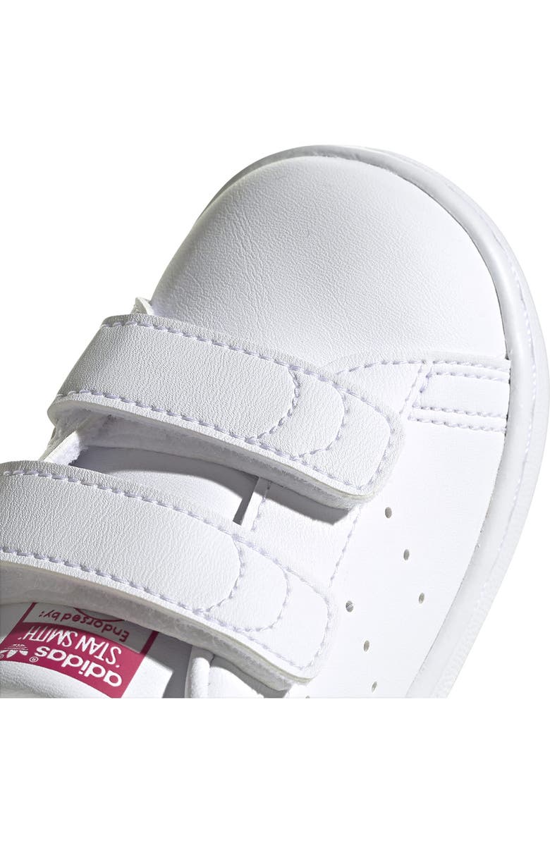 adidas Primegreen Stan Smith Sneaker, Alternate, color, White/ Bold Pink
