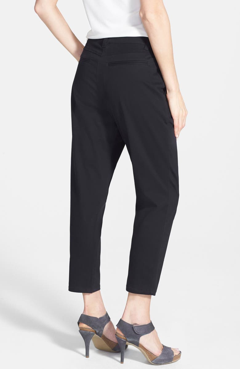 Eileen Fisher The Fisher Project Slouchy Pleat Front Ankle Pants, Alternate, color, 