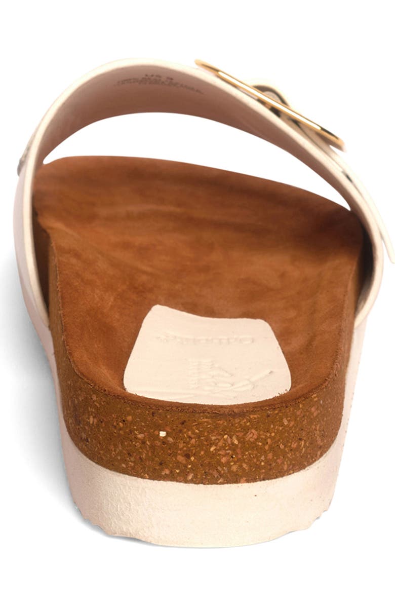 Anthony Veer Clare Slide Sandal, Alternate, color, White Leather