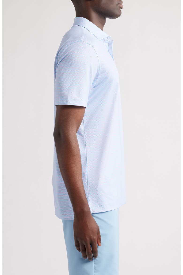 Julio Geo Print PREP-FORMANCE Golf Polo, Alternate, color, MALIBLU