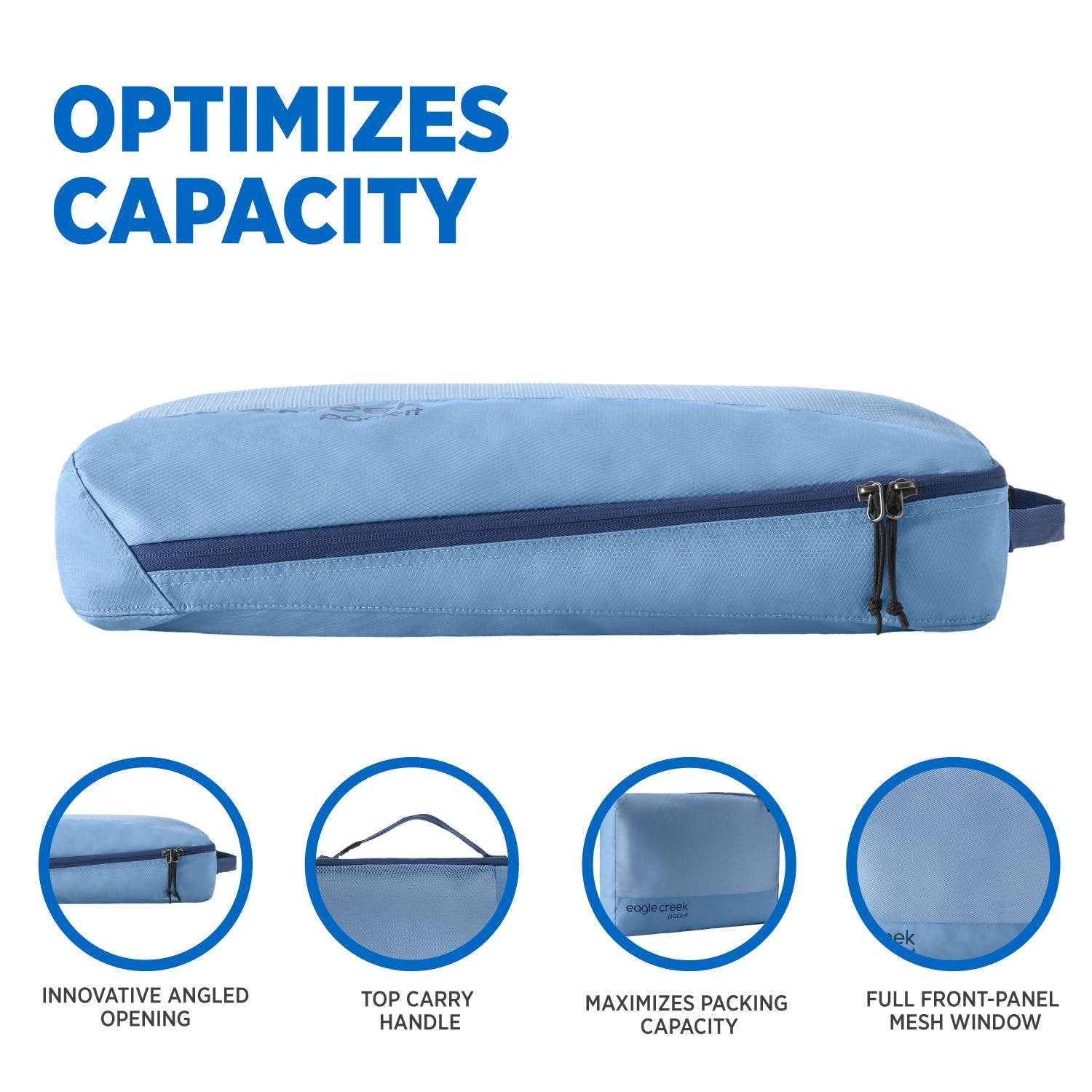 EAGLE CREEK Pack-It Reveal Large Cube, Alternate, color, Blue Dawn