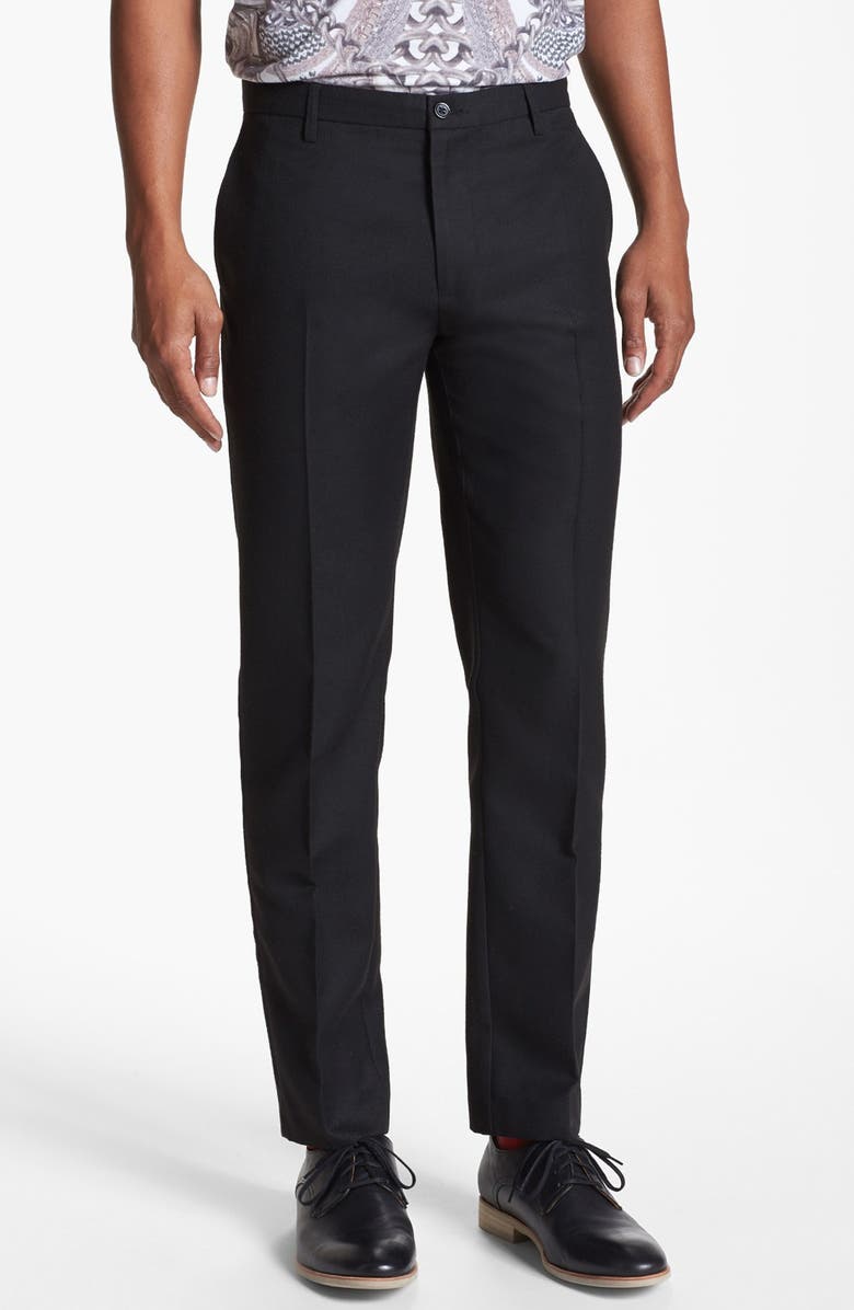Topman Skinny Fit Trousers, Main, color,