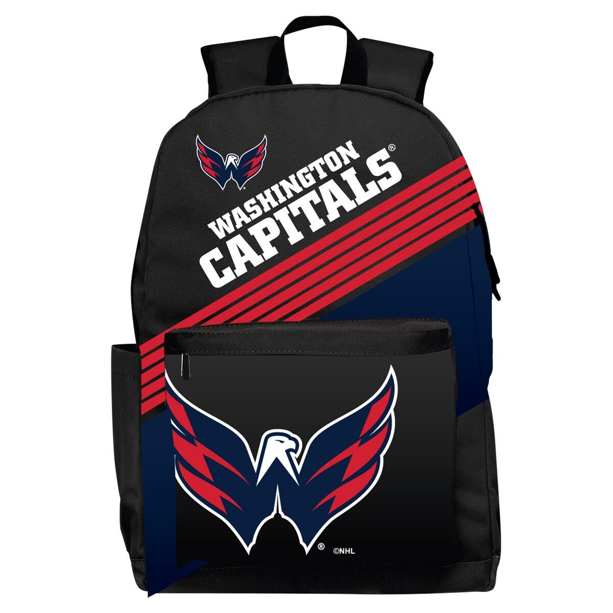 MOJO Washington Capitals Ultimate Fan Backpack, Main, color, Black
