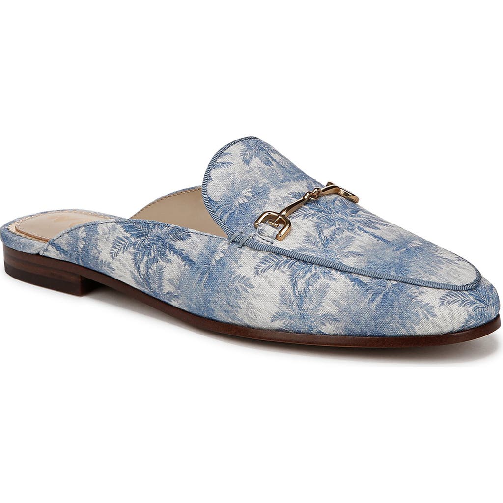 Sam Edelman Linnie Bit Mule Blue Multi Fabric In Blue Multi