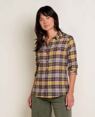 Toad & Co Re-Form Flannel Long Sleeve Shirt