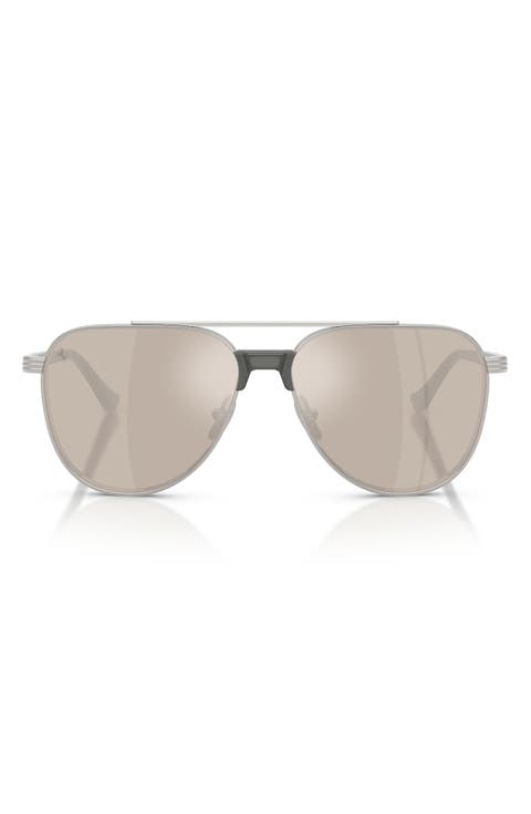 59mm Pilot Sunglasses