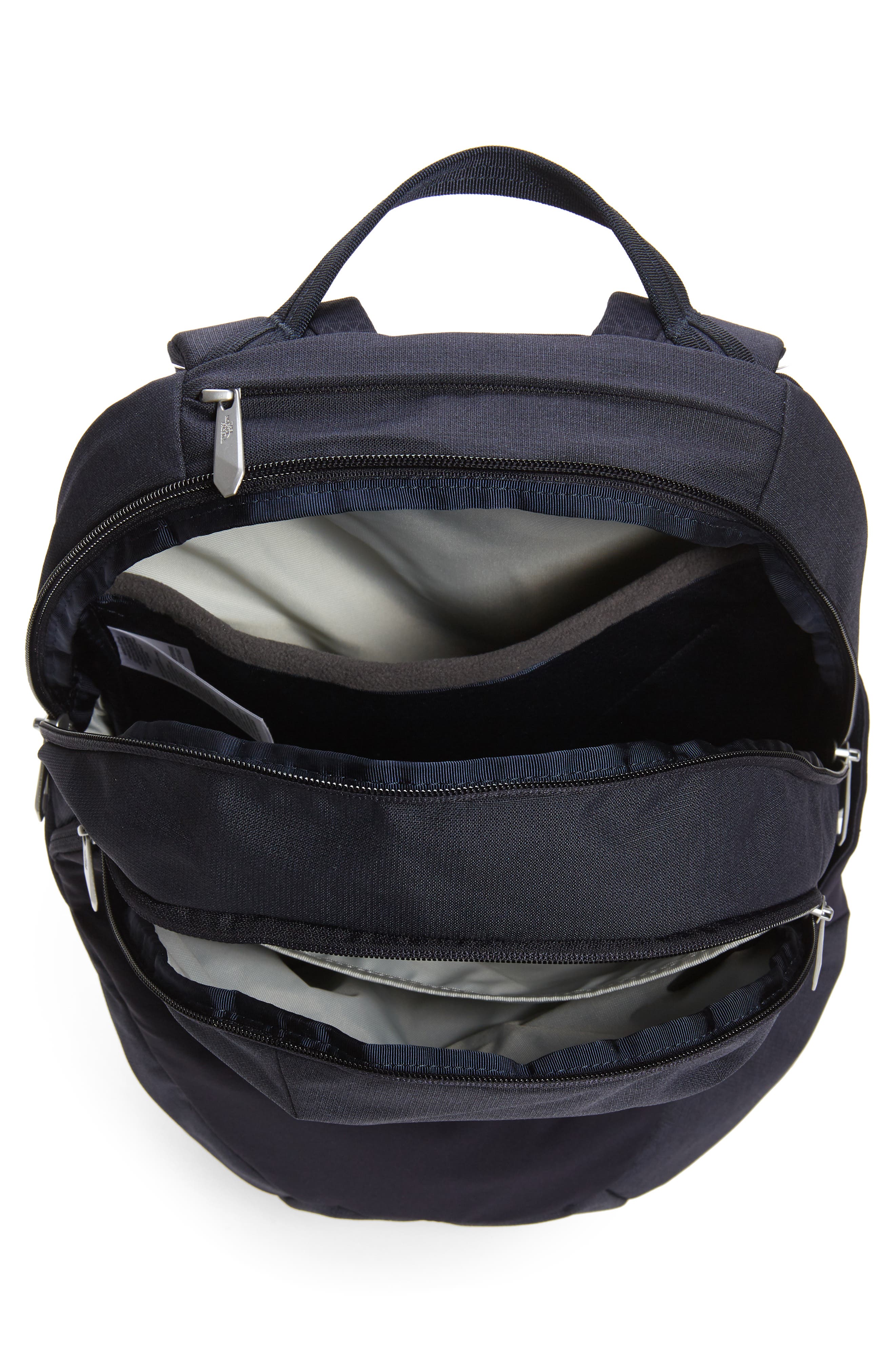 'Isabella' Backpack, Alternate, color, AVIATOR NAVY LT HTR/ TNF WHT
