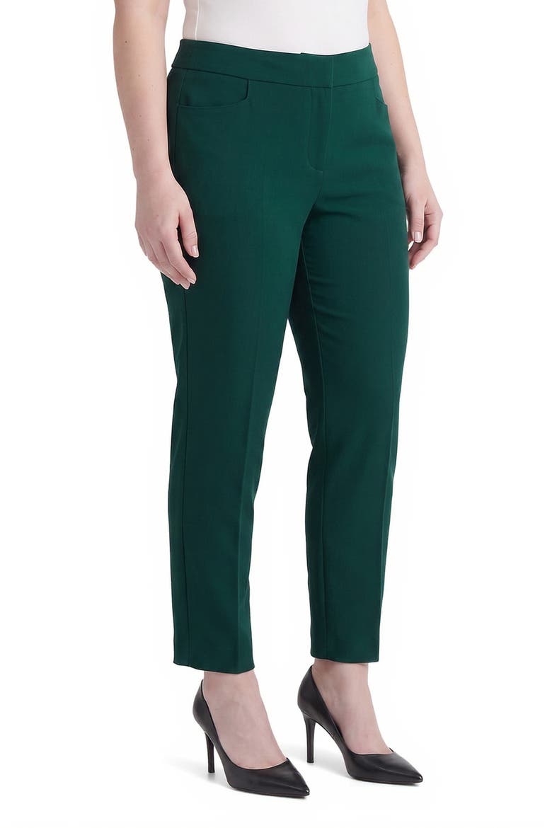 Straight Leg Trousers, Alternate, color, EVERGREEN