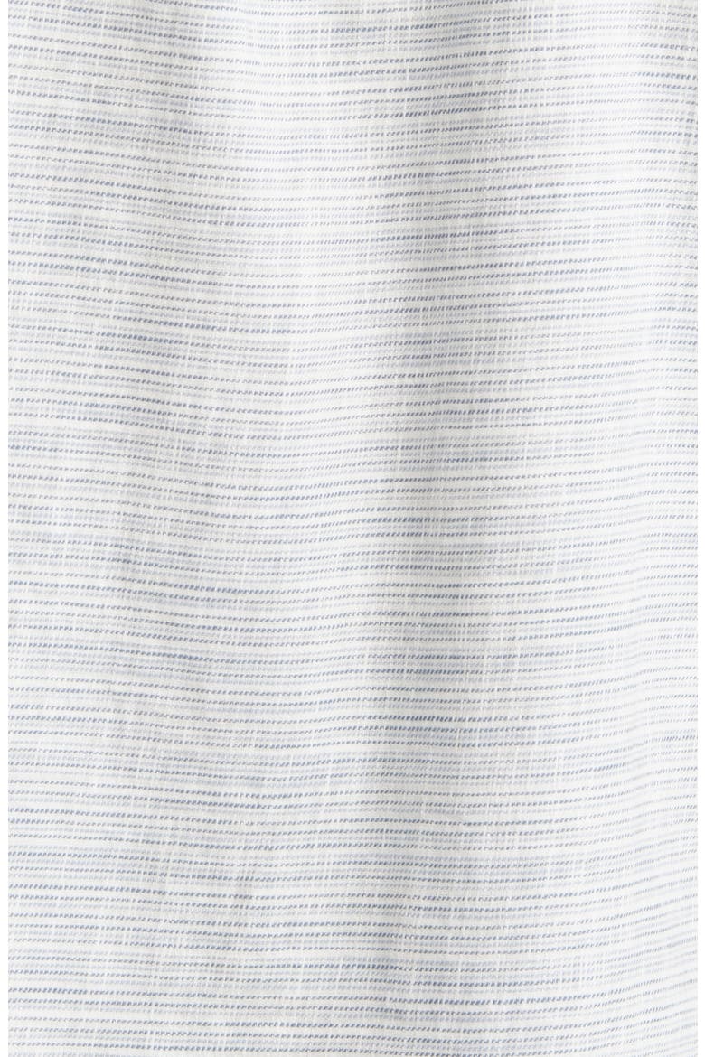 Stripe Short Sleeve Selvage Button-Up Shirt, Alternate, color, BLUE MINI STRIPE